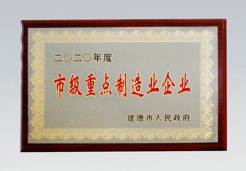 杭州新安江工業(yè)泵在市戰(zhàn)疫情經(jīng)濟發(fā)展大會上收獲多項榮譽 (2)